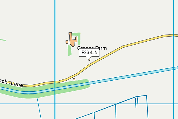 IP26 4JN map - OS VectorMap District (Ordnance Survey)