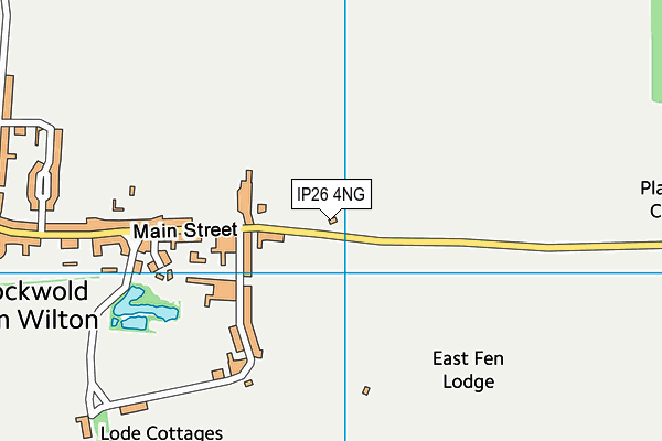IP26 4NG map - OS VectorMap District (Ordnance Survey)