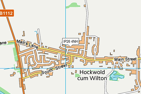 IP26 4NH map - OS VectorMap District (Ordnance Survey)
