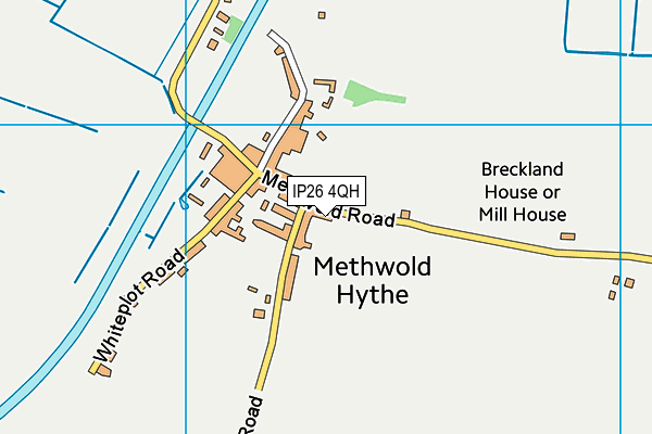 IP26 4QH map - OS VectorMap District (Ordnance Survey)