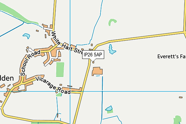 IP26 5AP map - OS VectorMap District (Ordnance Survey)
