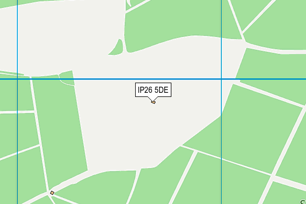 IP26 5DE map - OS VectorMap District (Ordnance Survey)