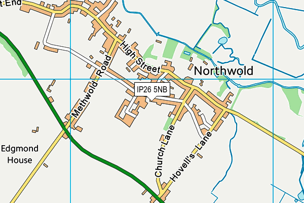 The Norman Church of England Primary School, Northwold map (IP26 5NB) - OS VectorMap District (Ordnance Survey)