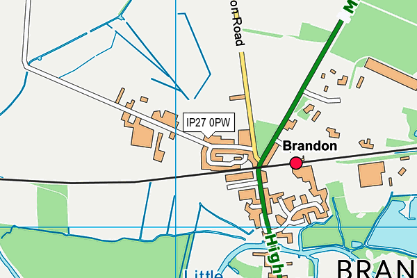 Map of SANDBOX STORAGE LTD at district scale