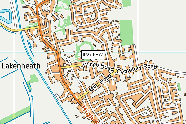 Map of EAST ANGLIA DJ HIRE LTD at district scale