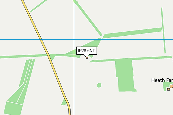 IP28 6NT map - OS VectorMap District (Ordnance Survey)