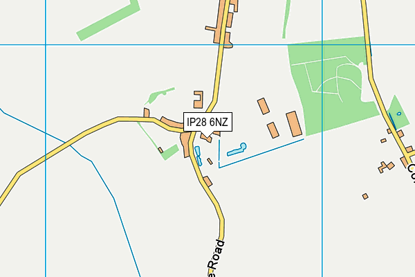 IP28 6NZ map - OS VectorMap District (Ordnance Survey)