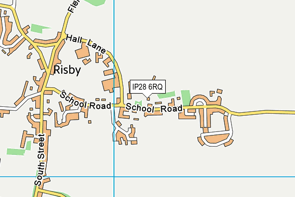 IP28 6RQ map - OS VectorMap District (Ordnance Survey)