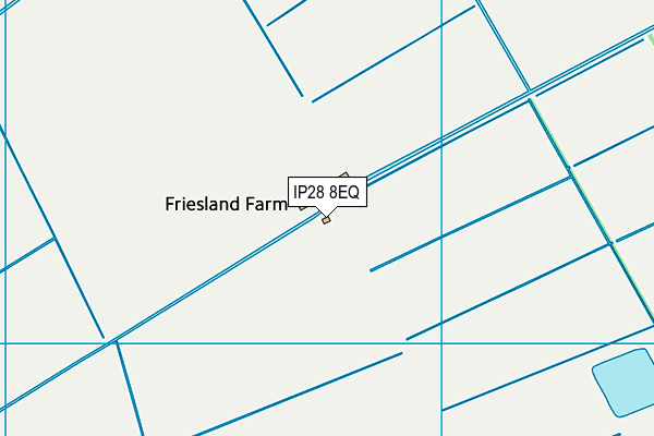 IP28 8EQ map - OS VectorMap District (Ordnance Survey)