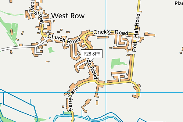 Map of CJ SURVEYS LTD at district scale