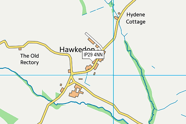 IP29 4NN map - OS VectorMap District (Ordnance Survey)