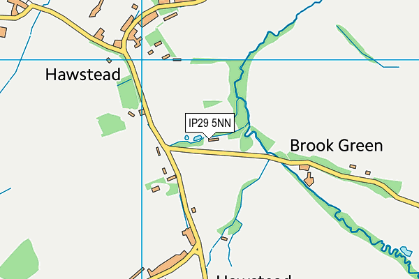 IP29 5NN map - OS VectorMap District (Ordnance Survey)