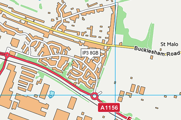 IP3 8GB map - OS VectorMap District (Ordnance Survey)