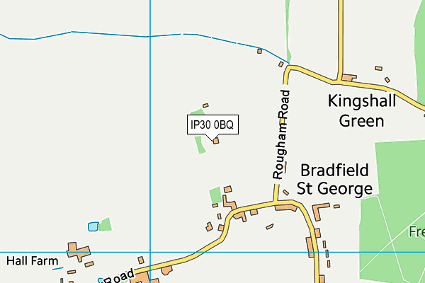 IP30 0BQ map - OS VectorMap District (Ordnance Survey)