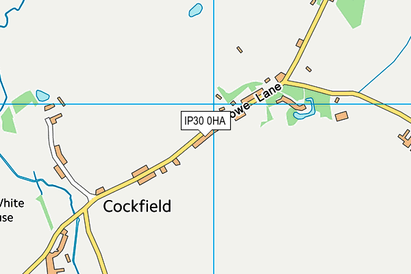 IP30 0HA map - OS VectorMap District (Ordnance Survey)