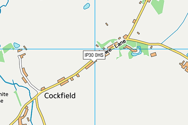 IP30 0HS map - OS VectorMap District (Ordnance Survey)