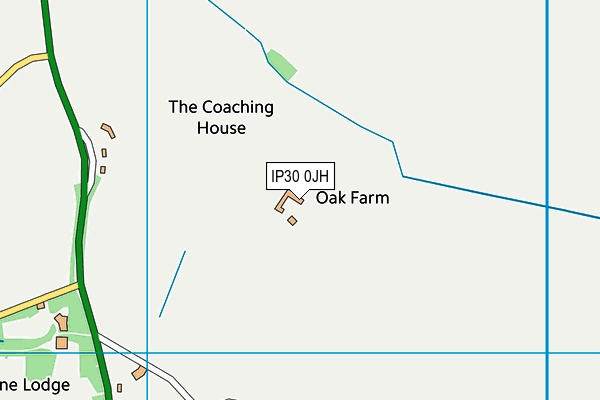 IP30 0JH map - OS VectorMap District (Ordnance Survey)