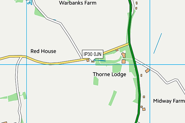 IP30 0JN map - OS VectorMap District (Ordnance Survey)