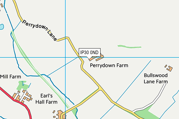 IP30 0ND map - OS VectorMap District (Ordnance Survey)