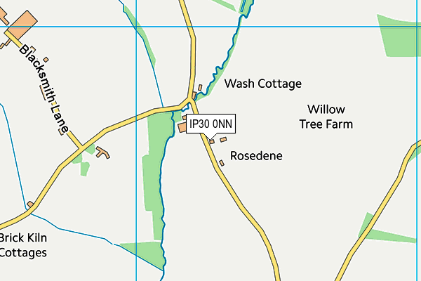 IP30 0NN map - OS VectorMap District (Ordnance Survey)