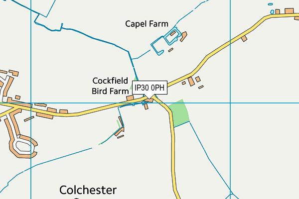 IP30 0PH map - OS VectorMap District (Ordnance Survey)