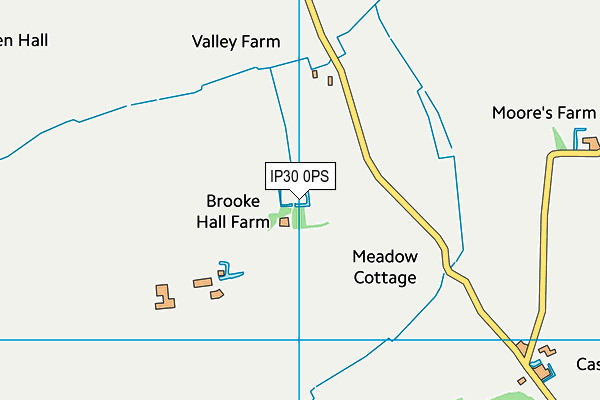 IP30 0PS map - OS VectorMap District (Ordnance Survey)