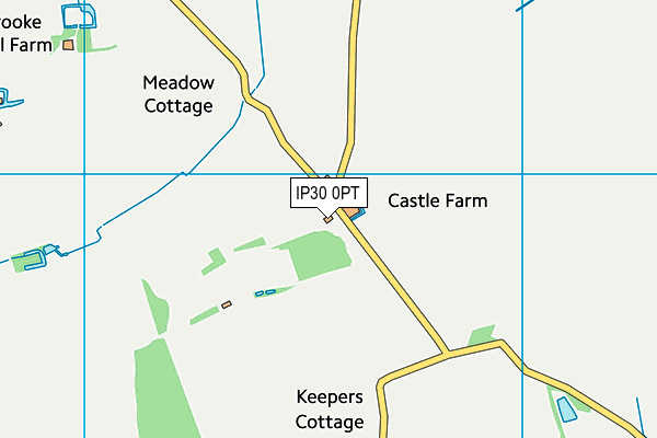 IP30 0PT map - OS VectorMap District (Ordnance Survey)