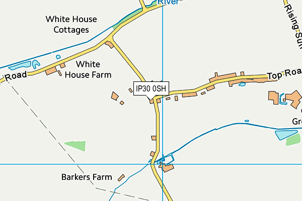 IP30 0SH map - OS VectorMap District (Ordnance Survey)