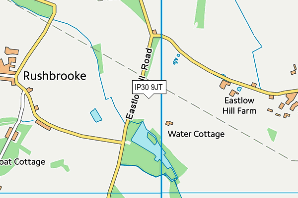 IP30 9JT map - OS VectorMap District (Ordnance Survey)