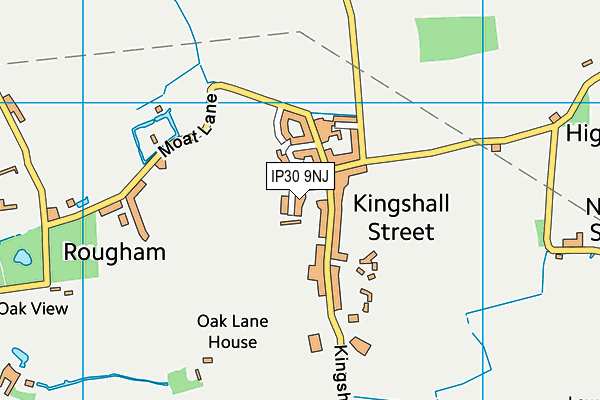 IP30 9NJ map - OS VectorMap District (Ordnance Survey)