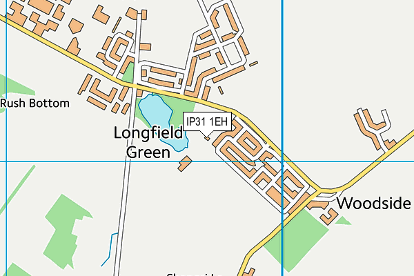 IP31 1EH map - OS VectorMap District (Ordnance Survey)
