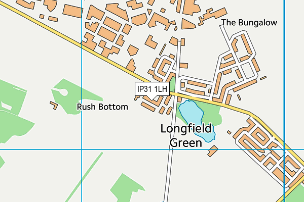 IP31 1LH map - OS VectorMap District (Ordnance Survey)