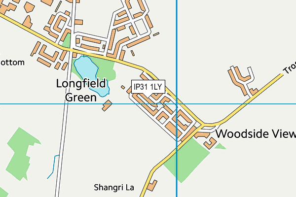 IP31 1LY map - OS VectorMap District (Ordnance Survey)