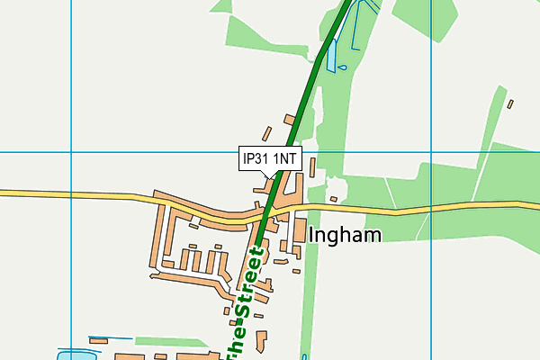 IP31 1NT map - OS VectorMap District (Ordnance Survey)