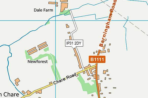 Map of UPTHORPE HOLDINGS LTD at district scale