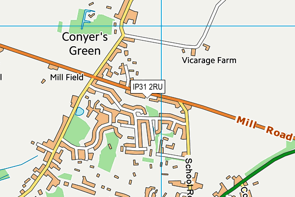 Map of MIKE LONG GARDENS LTD at district scale