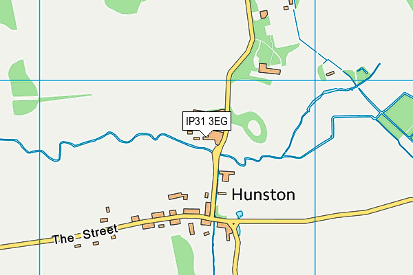 IP31 3EG map - OS VectorMap District (Ordnance Survey)