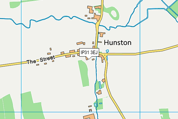 IP31 3EJ map - OS VectorMap District (Ordnance Survey)