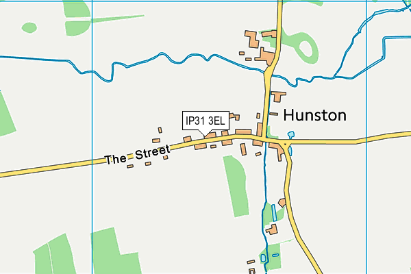 IP31 3EL map - OS VectorMap District (Ordnance Survey)