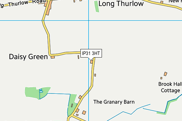 IP31 3HT map - OS VectorMap District (Ordnance Survey)