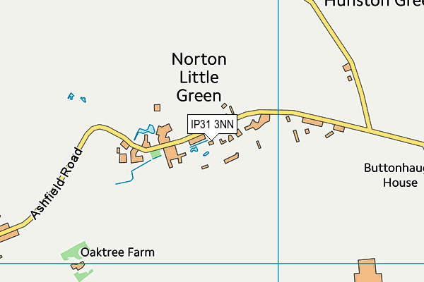 IP31 3NN map - OS VectorMap District (Ordnance Survey)