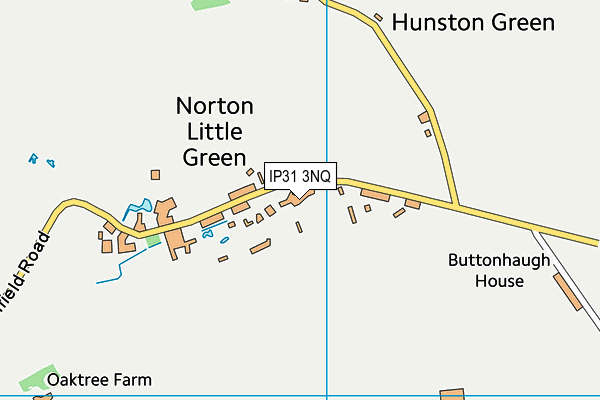 IP31 3NQ map - OS VectorMap District (Ordnance Survey)