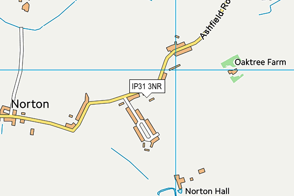 IP31 3NR map - OS VectorMap District (Ordnance Survey)