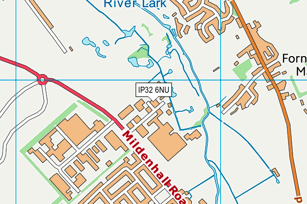 Map of ABBEY LABELS LIMITED at district scale