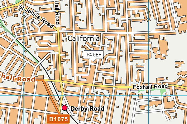IP4 5EH map - OS VectorMap District (Ordnance Survey)