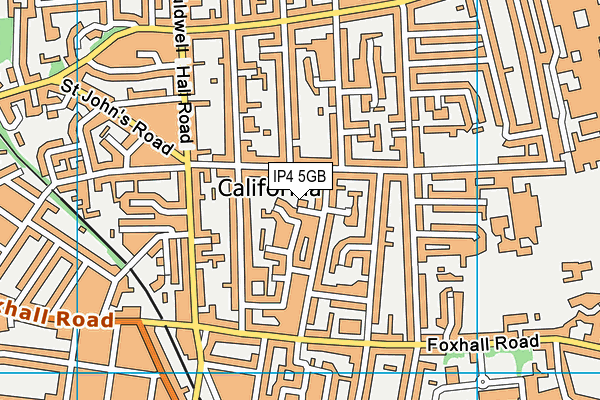 IP4 5GB map - OS VectorMap District (Ordnance Survey)