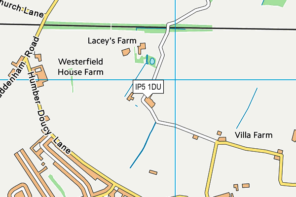 IP5 1DU map - OS VectorMap District (Ordnance Survey)