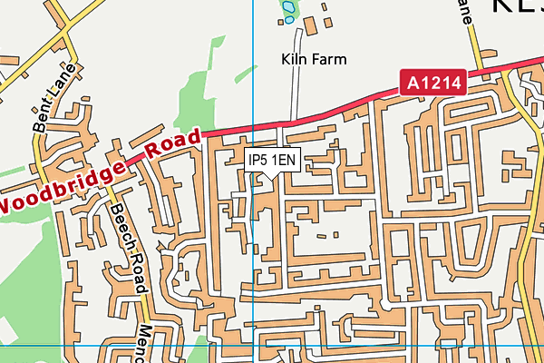 IP5 1EN map - OS VectorMap District (Ordnance Survey)