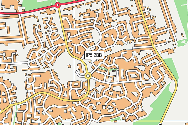 IP5 2BB map - OS VectorMap District (Ordnance Survey)