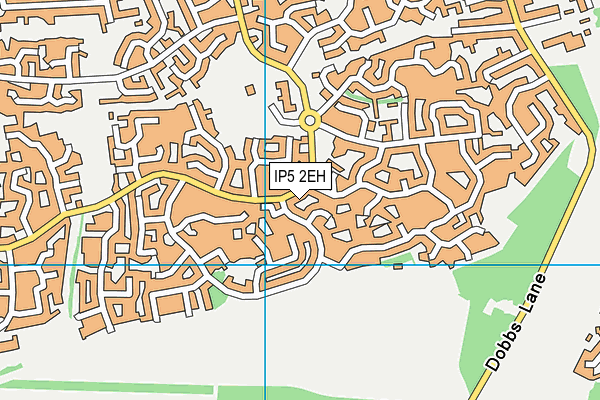 IP5 2EH map - OS VectorMap District (Ordnance Survey)